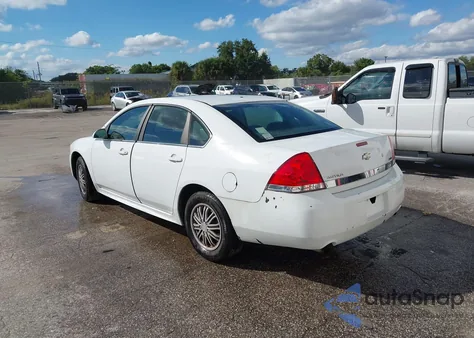 2010 Chevrolet Impala Police z USA, uszkodzony, nr VIN 2G1WD5EM1A1242799